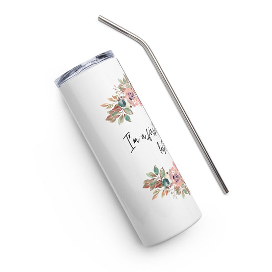 Stainless steel tumbler - First Choice Flowers - Stylin Spirit