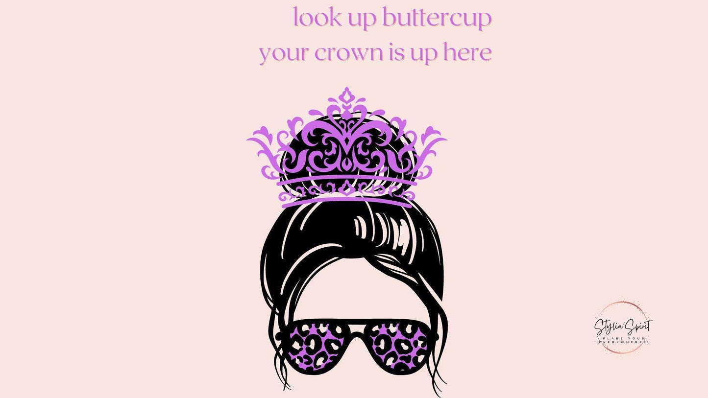 Stylin' Spirit Female Look Up Buttercup Desktop Wallpaper - Free Download - Stylin Spirit