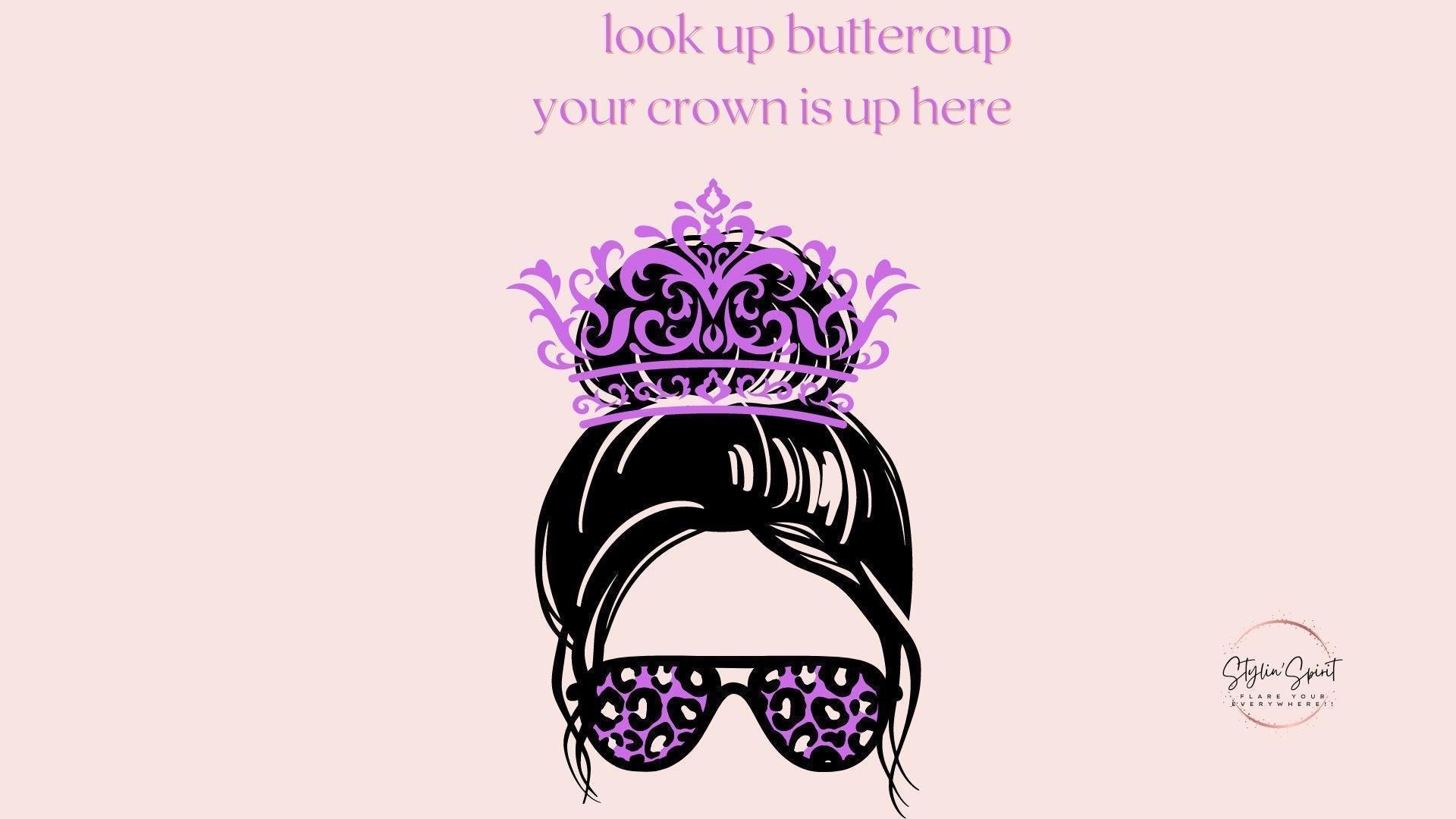 Stylin' Spirit Female Look Up Buttercup Desktop Wallpaper - Free Download - Stylin Spirit