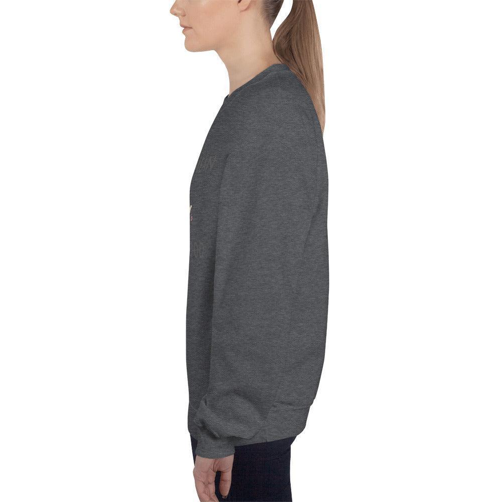 Unisex Sweatshirt - Being Mean Hand - Being Mean Takes Energy Save Yourself I'm Good - Stylin Spirit