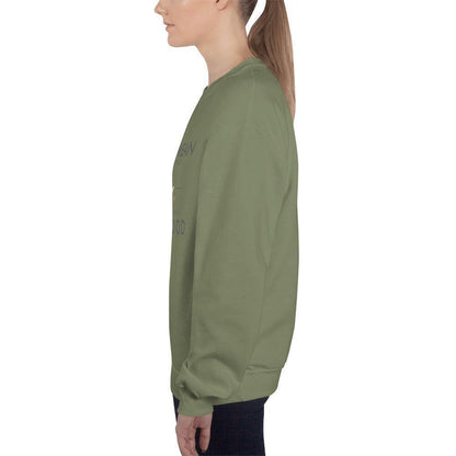 Unisex Sweatshirt - Being Mean Hand - Being Mean Takes Energy Save Yourself I'm Good - Stylin Spirit