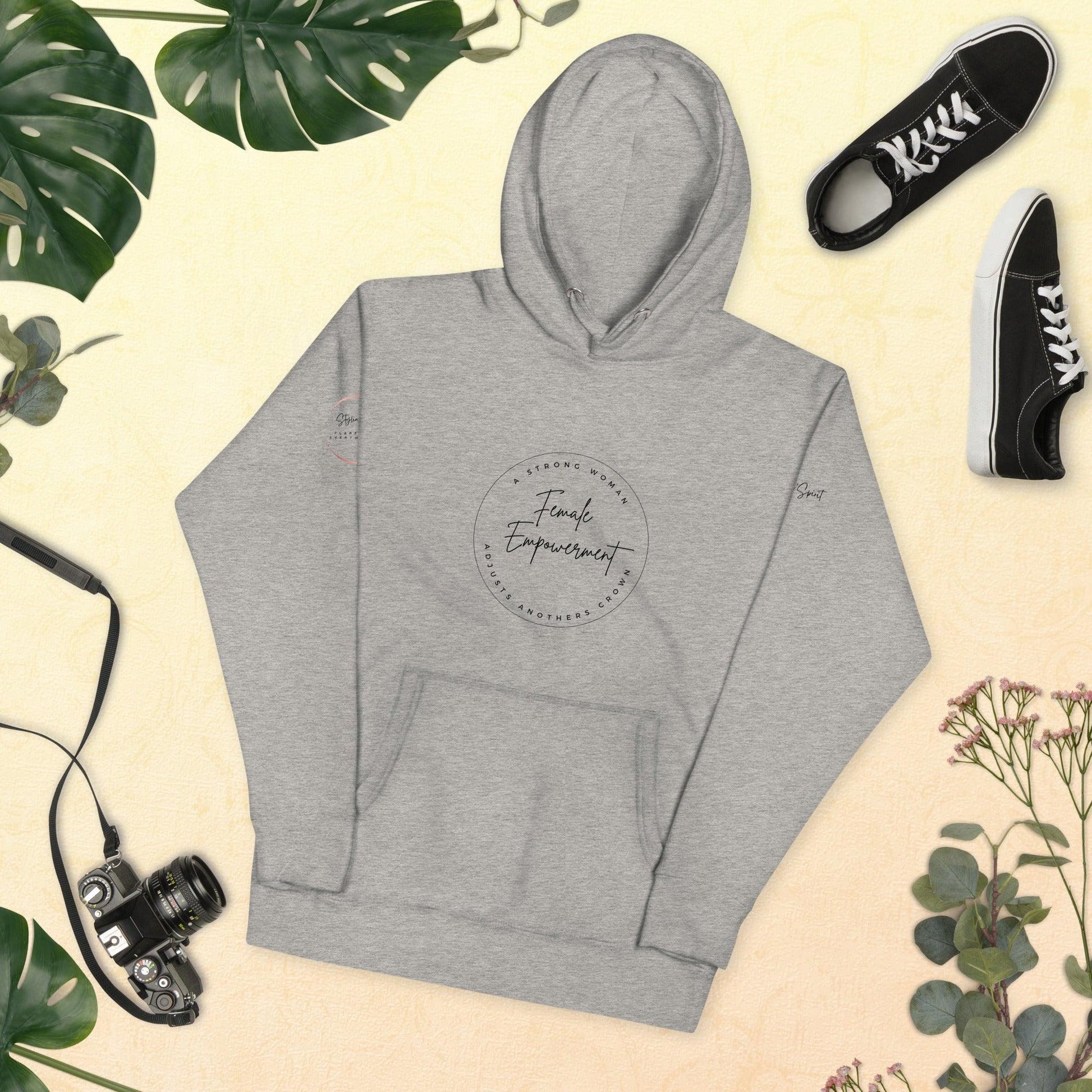 Unisex Hoodie - Sweatshirt - Female Empowerment - Celebrate Women - Stylin Spirit