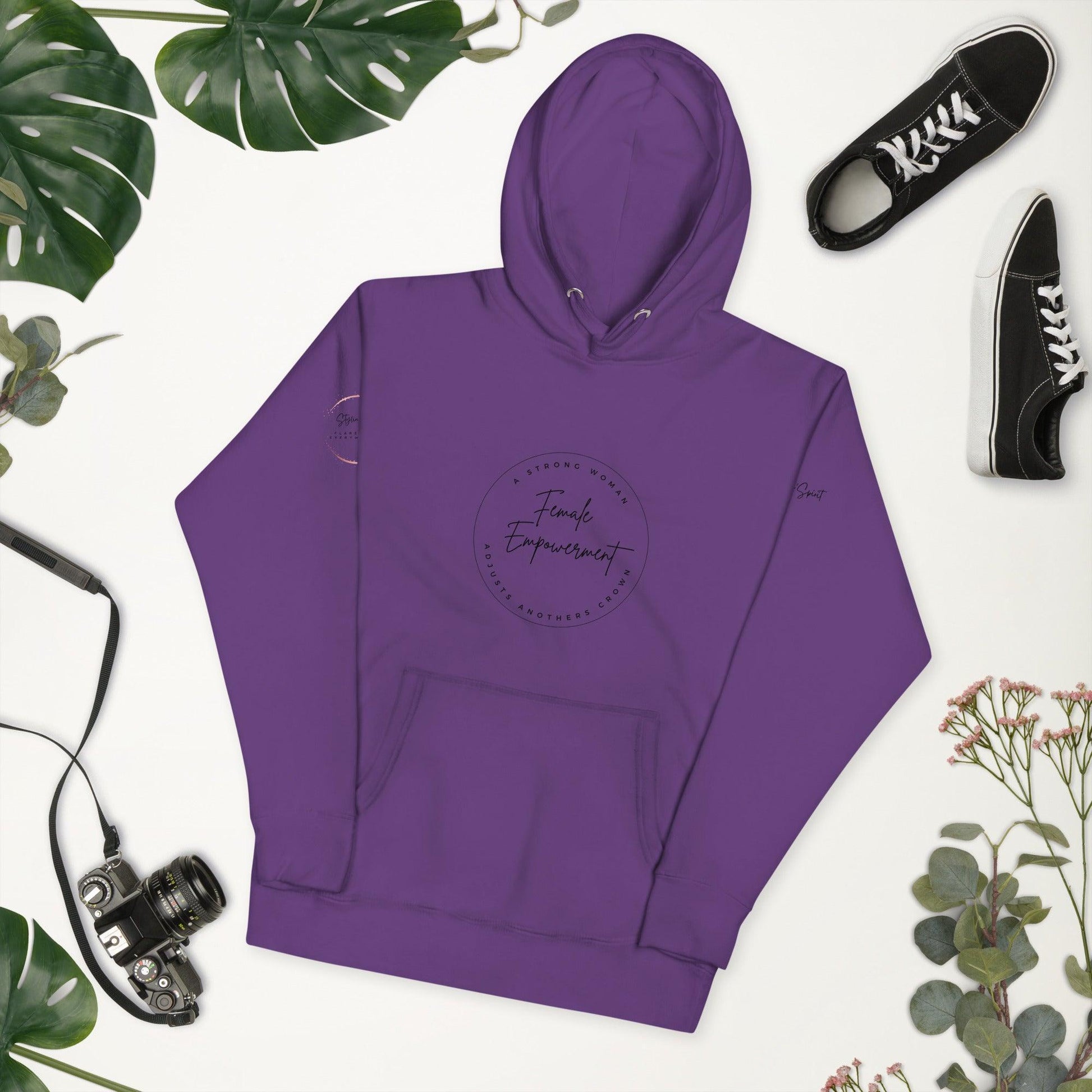 Unisex Hoodie - Sweatshirt - Female Empowerment - Celebrate Women - Stylin Spirit