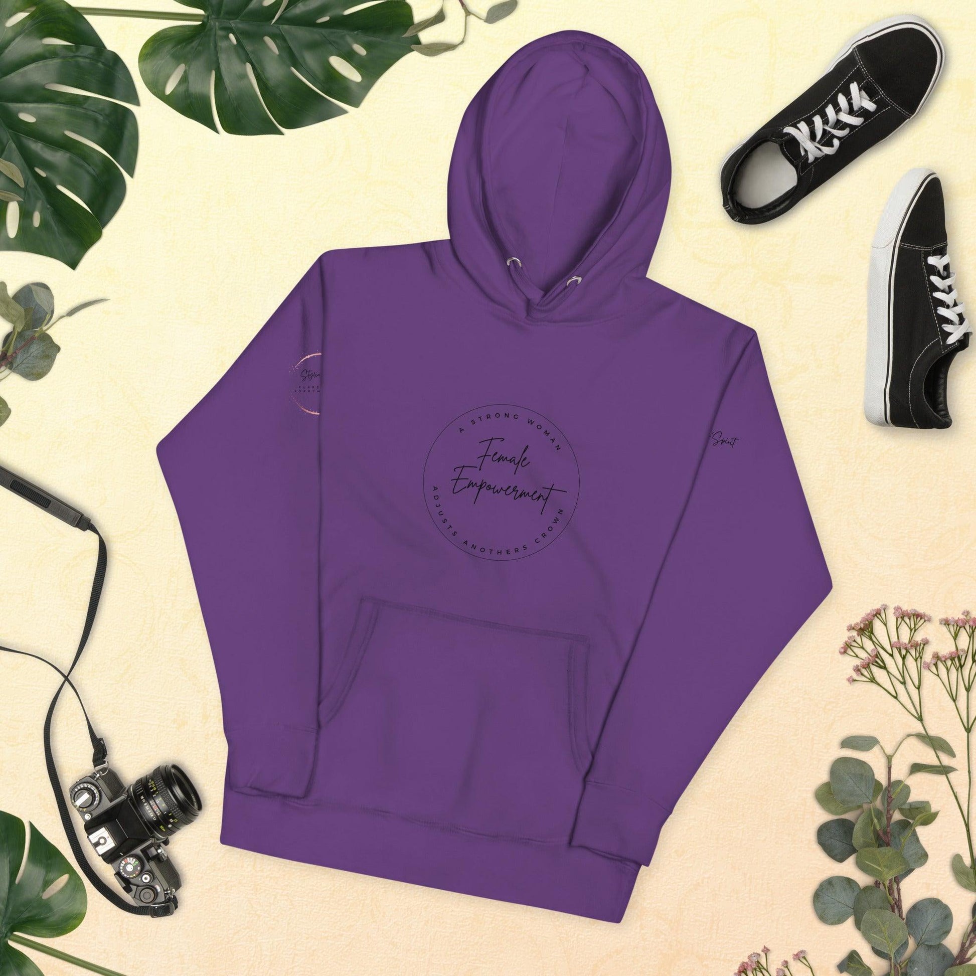 Unisex Hoodie - Sweatshirt - Female Empowerment - Celebrate Women - Stylin Spirit