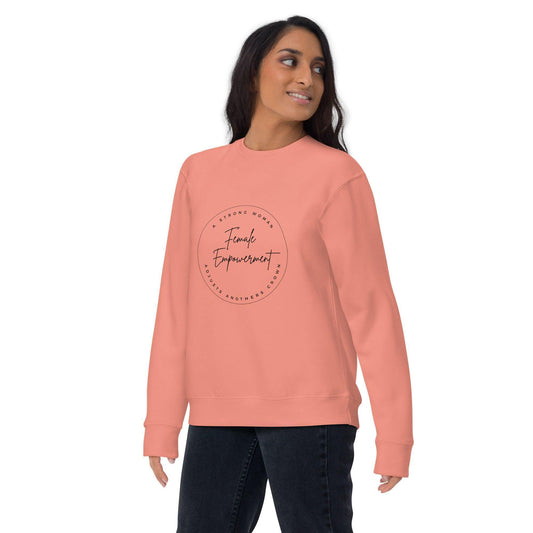 Unisex Premium Sweatshirt - Female Empowerment - Stylin Spirit