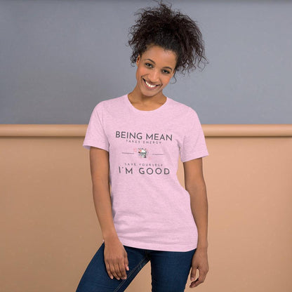 Unisex t-shirt - Being Mean Skull - Stylin Spirit