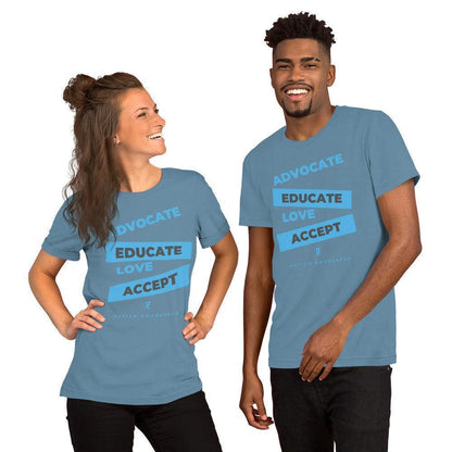 Unisex t-shirt - Autism Advocacy - Stylin Spirit