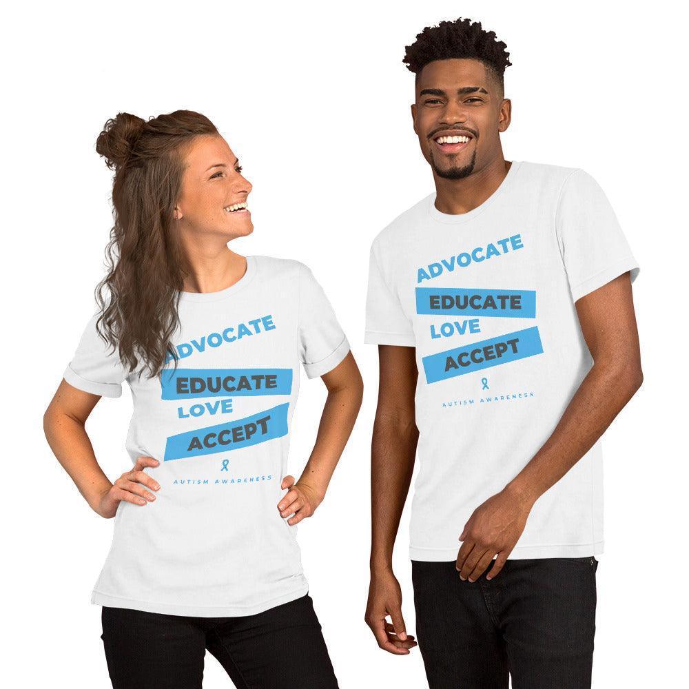 Unisex t-shirt - Autism Advocacy - Stylin Spirit